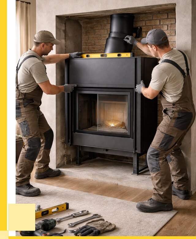 Установка каминных топок в Киржаче под ключ от 18558 р. | ЭриданКрж