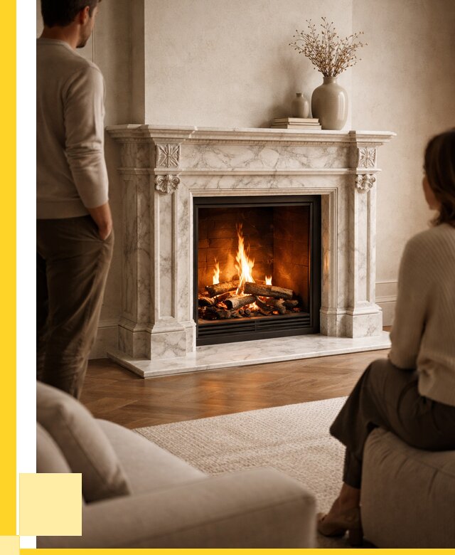 Мраморные камины под ключ в Киржаче от 257750 р. | ЭриданКрж