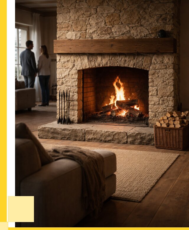 Открытые камины под ключ в Киржаче от 154650 р. ЭриданКрж