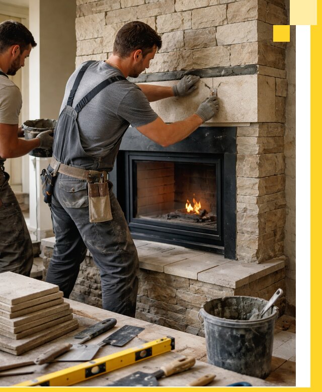 Проектирование и установка открытых каминов в Киржаче