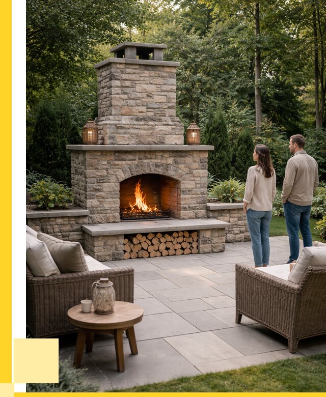 Уличные камины из кирпича в Киржаче от 154650 р. | ЭриданКрж