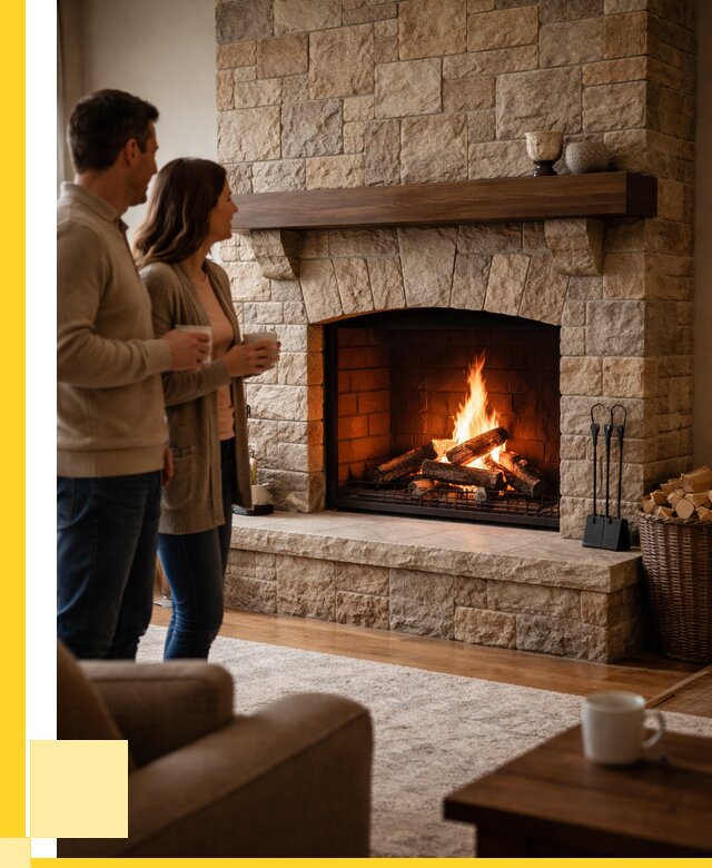 Каменные камины на заказ в Киржаче от 185580 р. | ЭриданКрж