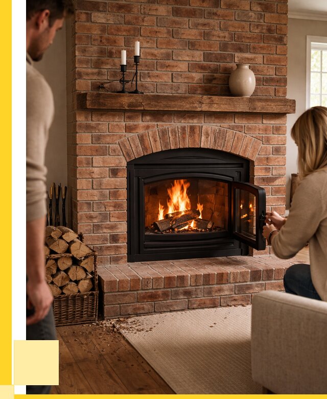 Кирпичные камины под ключ в Киржаче от 154650 р. | ЭриданКрж