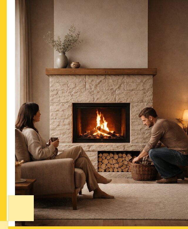 Камины для дома в Киржаче под ключ от 154650 р. | ЭриданКрж