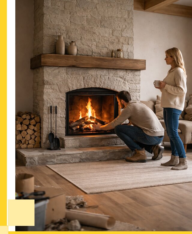 Камины для загородного дома в Киржаче от 360850 р., ЭриданКрж