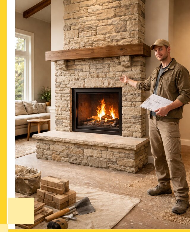 Камины под ключ в Киржаче от 185580 р. | ЭриданКрж — установка