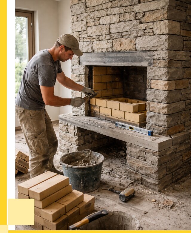 Кладка каминов и камина в Киржаче от 25775 р. ЭриданКрж