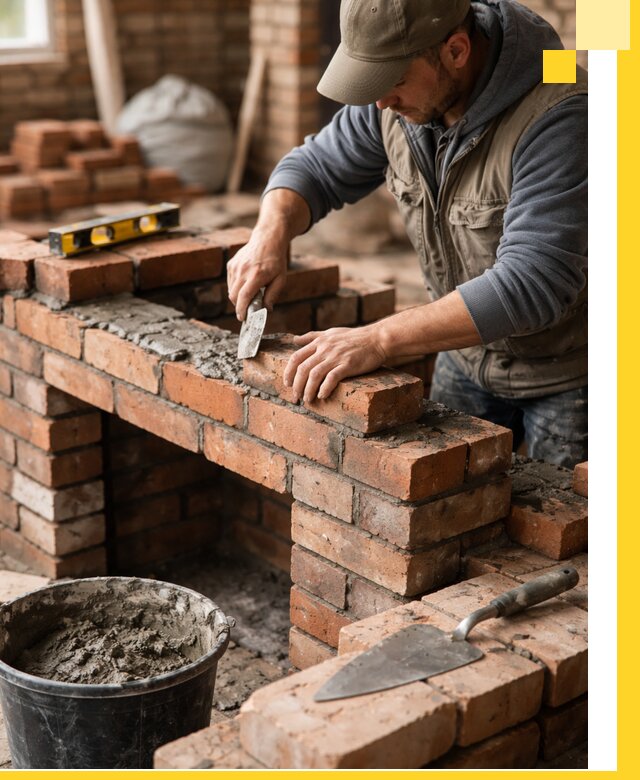 Кладка каминов под ключ в Киржаче профессиональная отделка и монтаж