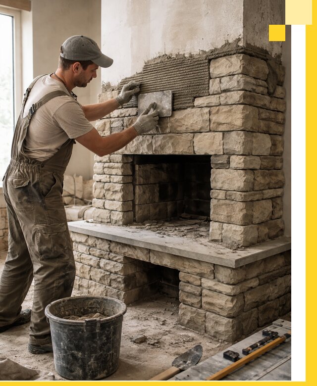 Строительство каминов под ключ в Киржаче от проектирования до монтажа