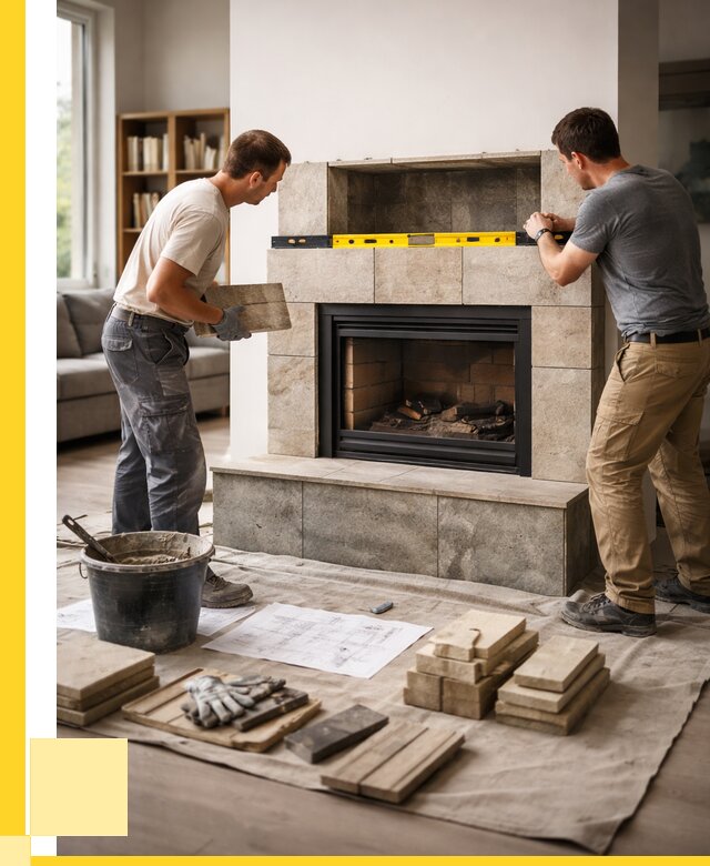 Монтаж каминов и установка в Киржаче от 46395 р. | ЭриданКрж