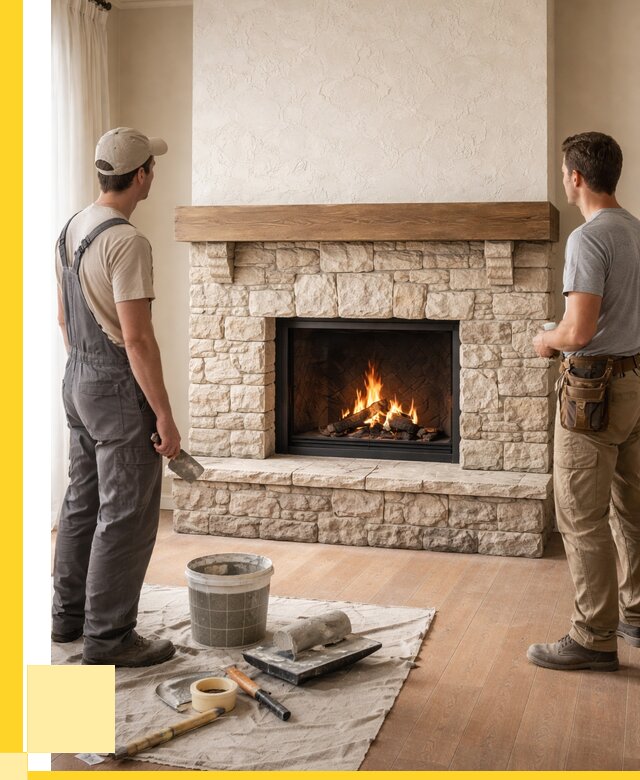 Отделка каминов в Киржаче от 6702 р. под ключ | ЭриданКрж