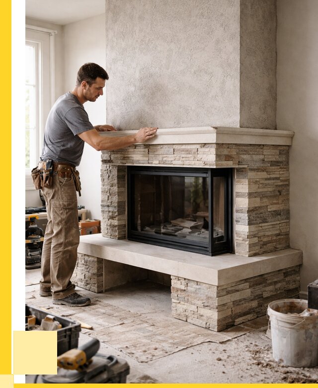 Изготовление каминов под ключ в Киржаче от 154650 р. | ЭриданКрж