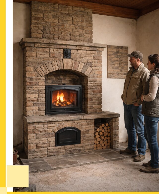 Кирпичная печь под ключ в Киржаче от 154650 р. | ЭриданКрж