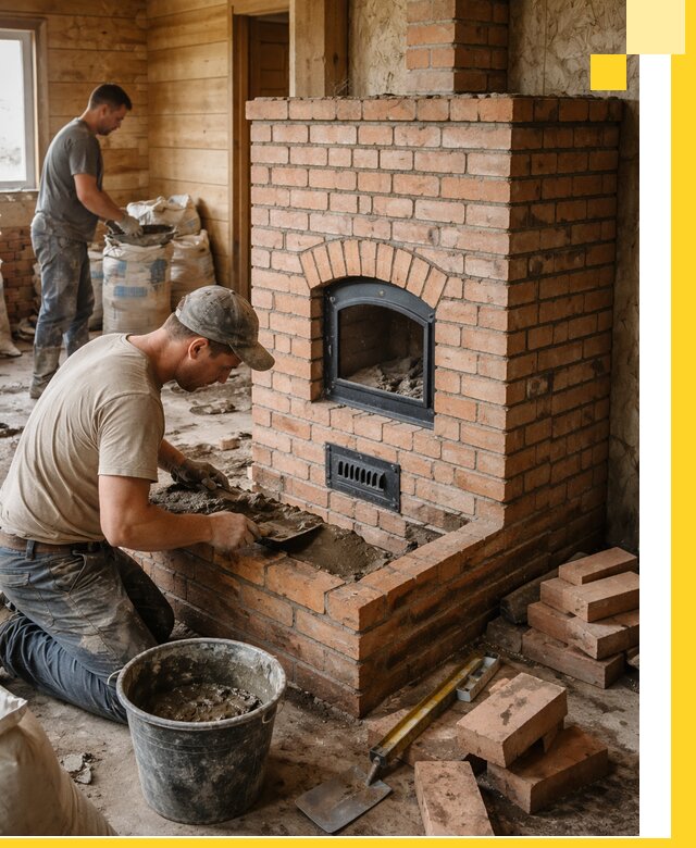 Профессиональное строительство печей в Киржаче под ключ