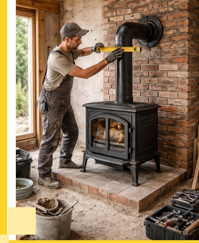 Монтаж печей установка банной печи в Киржаче от 15465 р. | ЭриданКрж