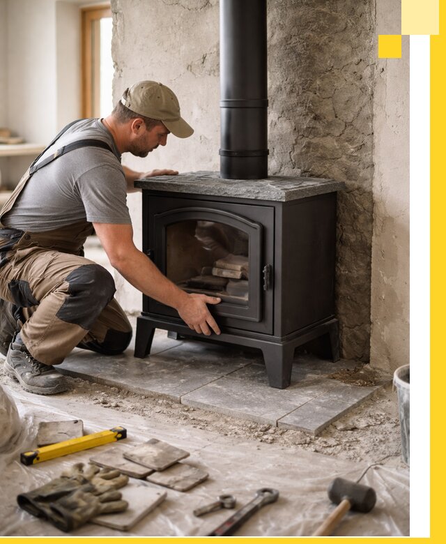 Профессиональный монтаж печей и каминов в Киржаче под ключ