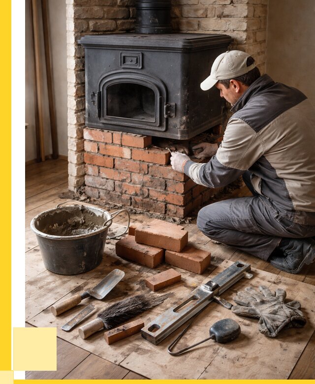 Ремонт печей в Киржаче от 12372 р., услуги печника ЭриданКрж