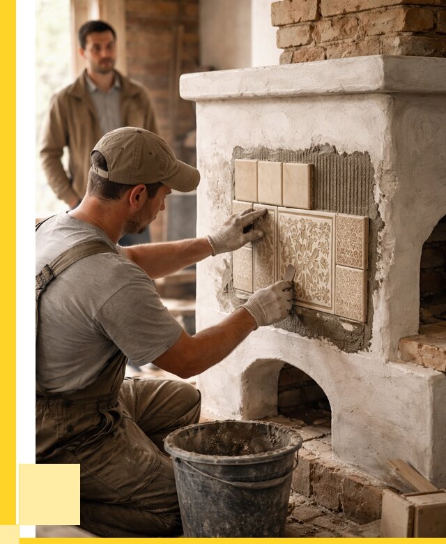 Отделка печей и банных печей в Киржаче от 36085 р. | ЭриданКрж