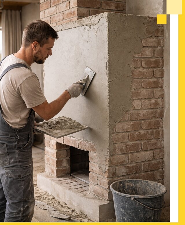 Отделка печей и облицовка каминов в Киржаче под ключ