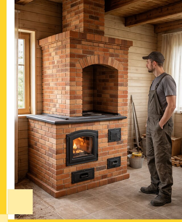 Кирпичные печи в Киржаче: купить от 154650 р. | ЭриданКрж