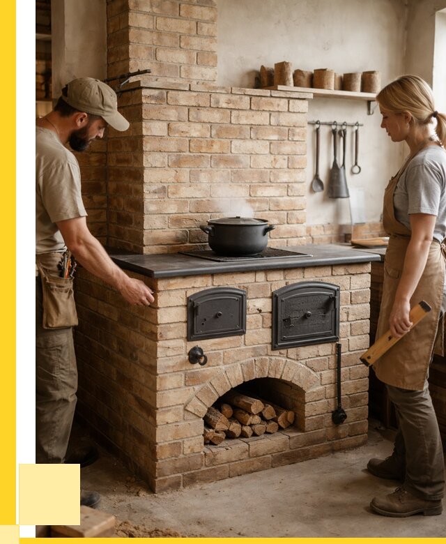 Варочно отопительные печи в Киржаче от 92790 р. | ЭриданКрж