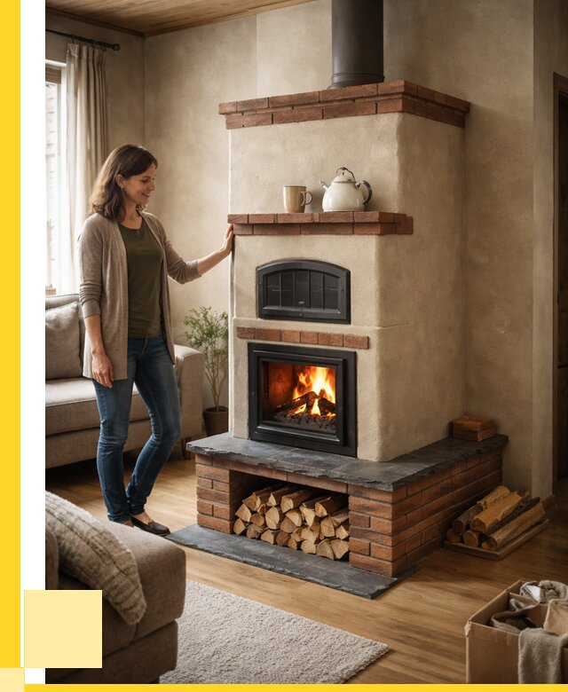 Печи шведки в Киржаче от 87635 р. | ЭриданКрж — печь шведка