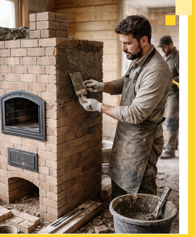 Изготовление и установка печей-шведок под ключ в Киржаче