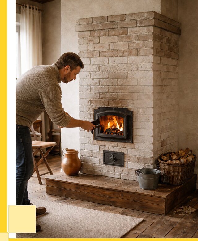 Печь голландка из кирпича в Киржаче от 87635 р. | ЭриданКрж