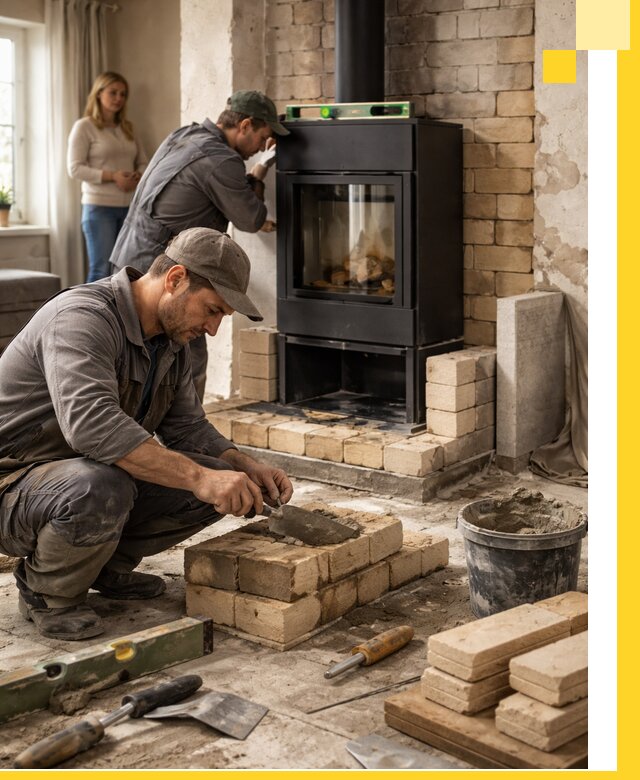 Печи и камины под ключ: проект, установка в Киржаче