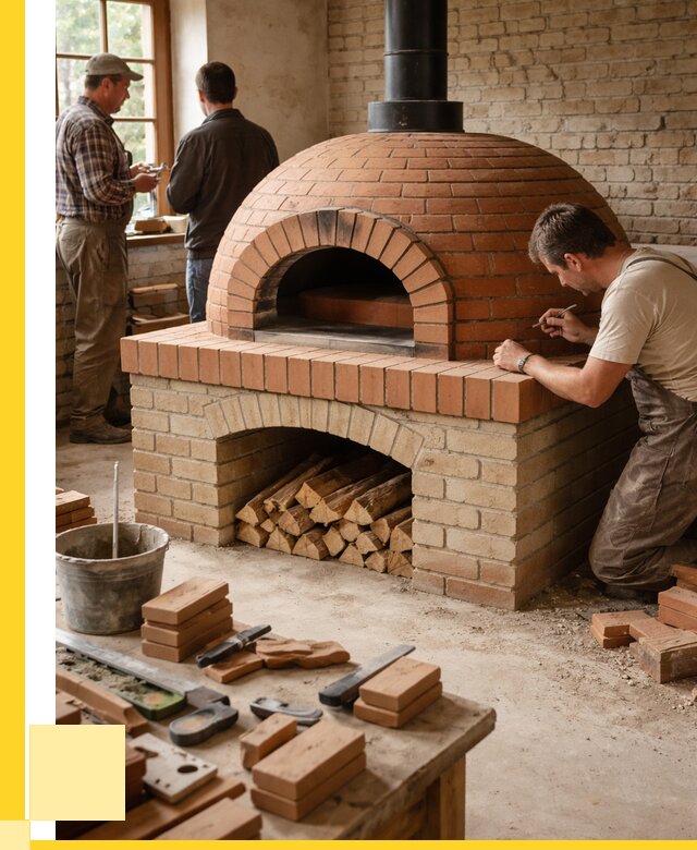 Помпейская печь дровяная для пиццы в Киржаче | ЭриданКрж от 206200 р.