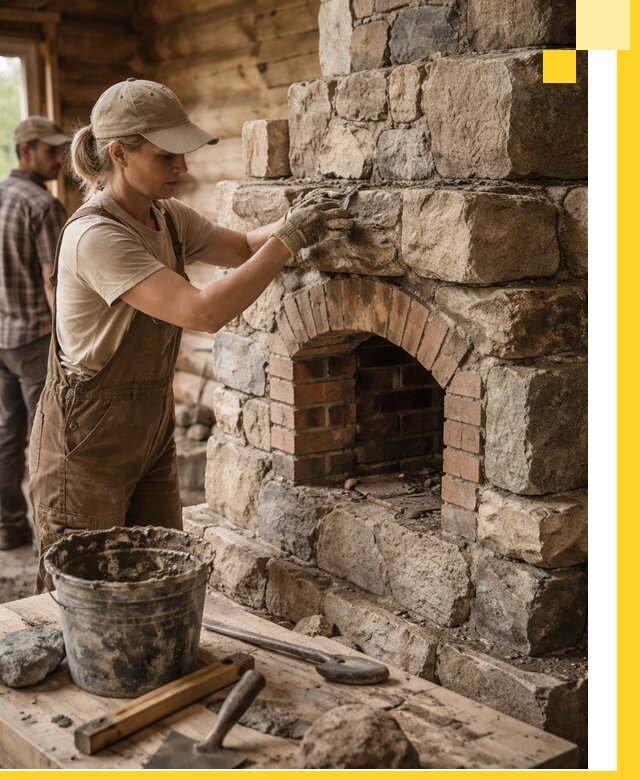 Каменные печи на заказ и монтаж в Киржаче, долговечные решения