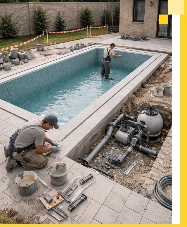 Строительство бассейнов под ключ в Киржаче: проекты и монтаж