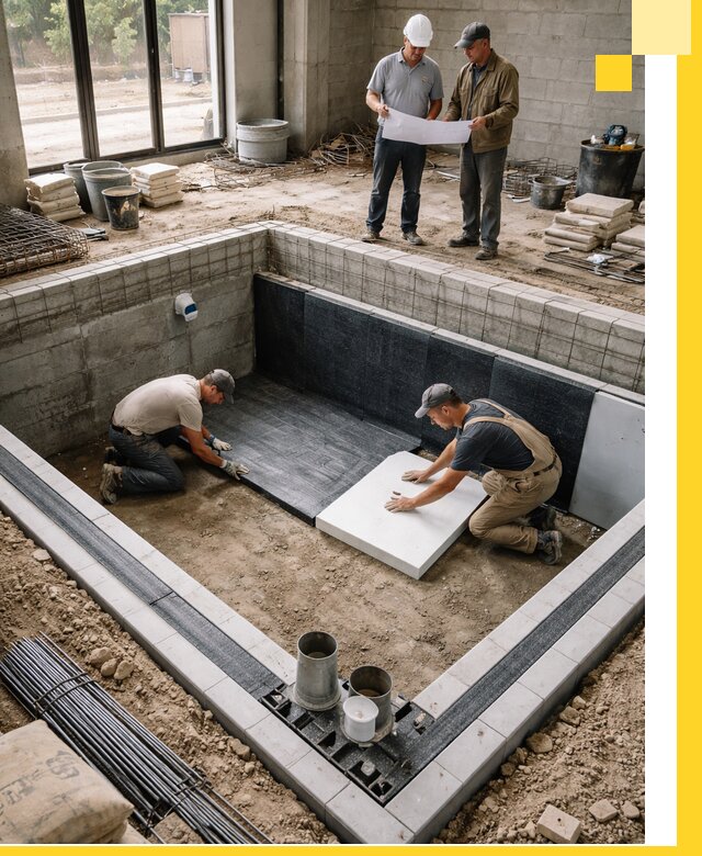 Проекты частных и общественных бассейнов под ключ в Киржаче