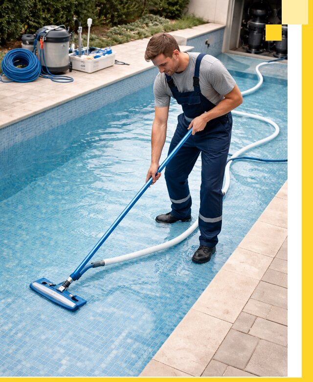 Профессиональная чистка бассейнов и фильтров в Киржаче под ключ