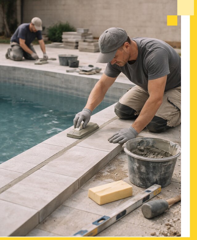 Отделка бассейнов в Киржаче: декоративная отделка и гидроизоляция