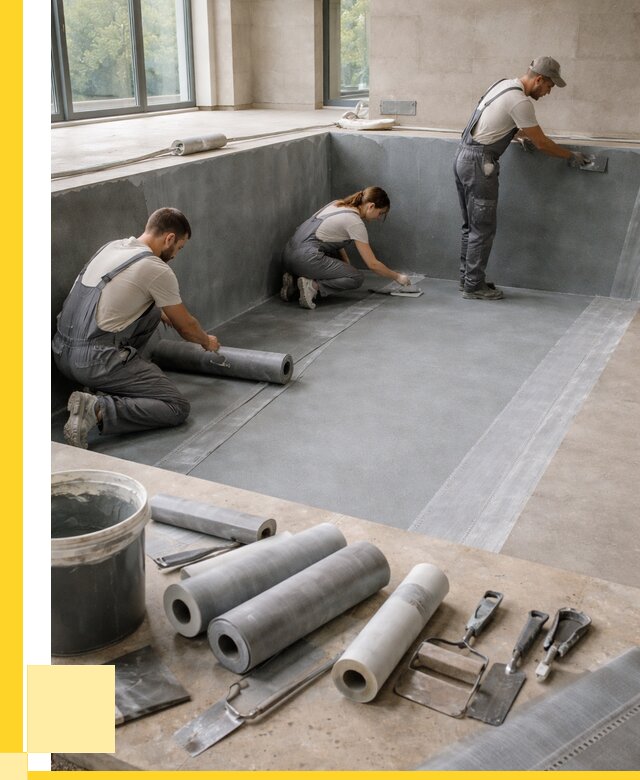 Гидроизоляция бассейнов в Киржаче от 2062 р., ЭриданКрж