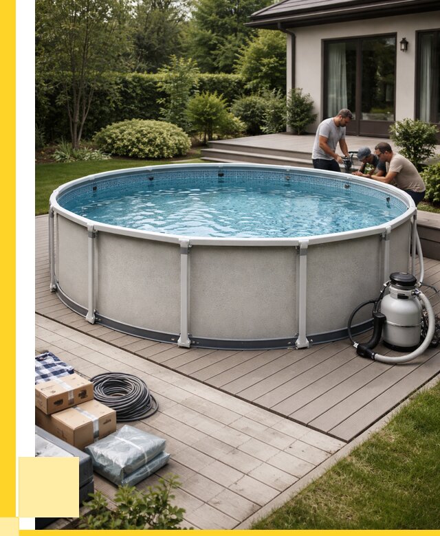 Купить каркасные бассейны в Киржаче от 46395 р. | ЭриданКрж