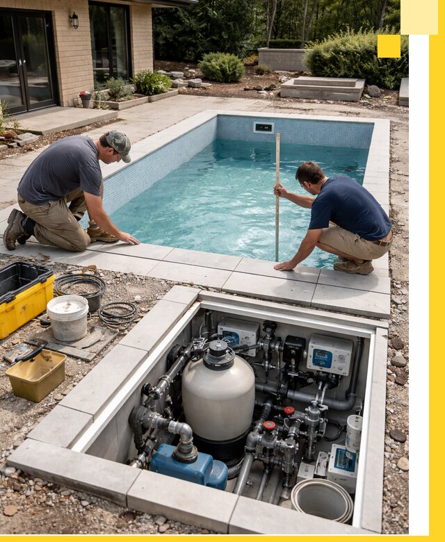 Строительство качественных домашних бассейнов под ключ в Киржаче