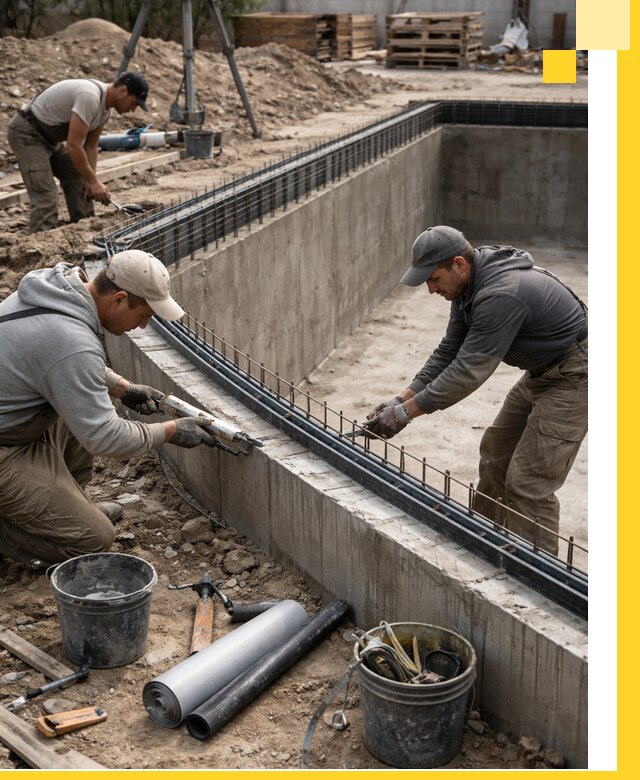 Качественный монтаж чаши бассейна в Киржаче под ключ с гарантией