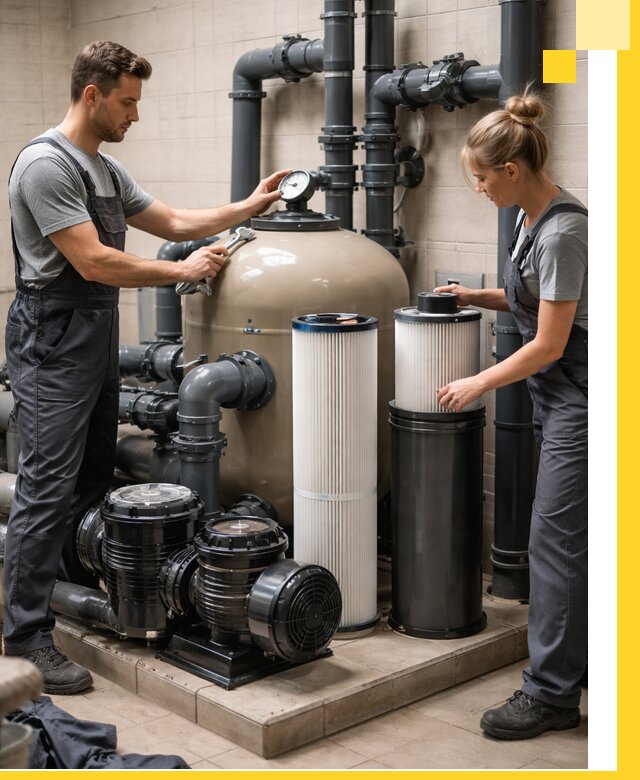 Фильтры и системы фильтрации для бассейнов в Киржаче