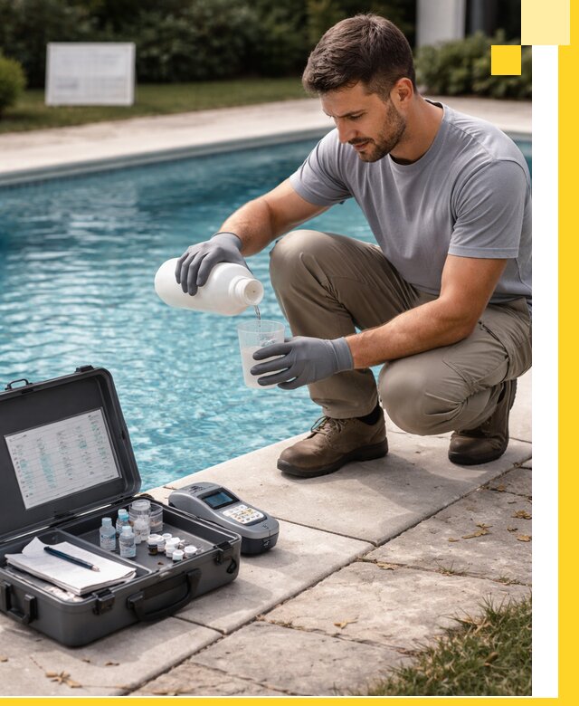 Профессиональная дезинфекция воды в бассейне в Киржаче