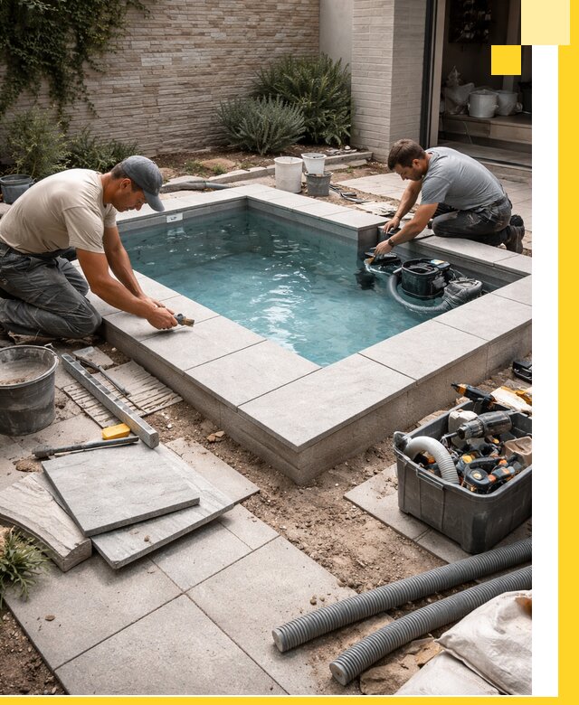 Мини бассейны под ключ в Киржаче, дизайн и установка