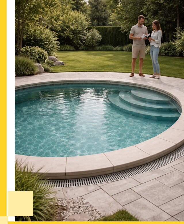 Круглые каркасные бассейны купить в Киржаче от 257750 р. | ЭриданКрж