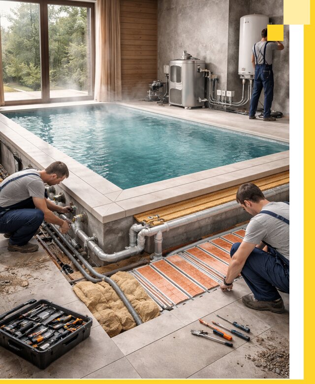 Проектирование и строительство тёплых бассейнов в Киржаче