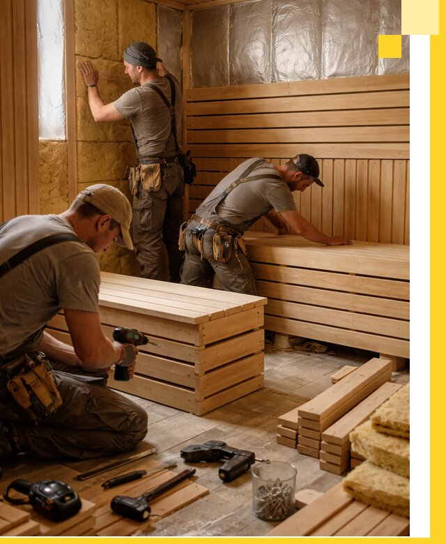 Профессиональное строительство саун под ключ в Киржаче