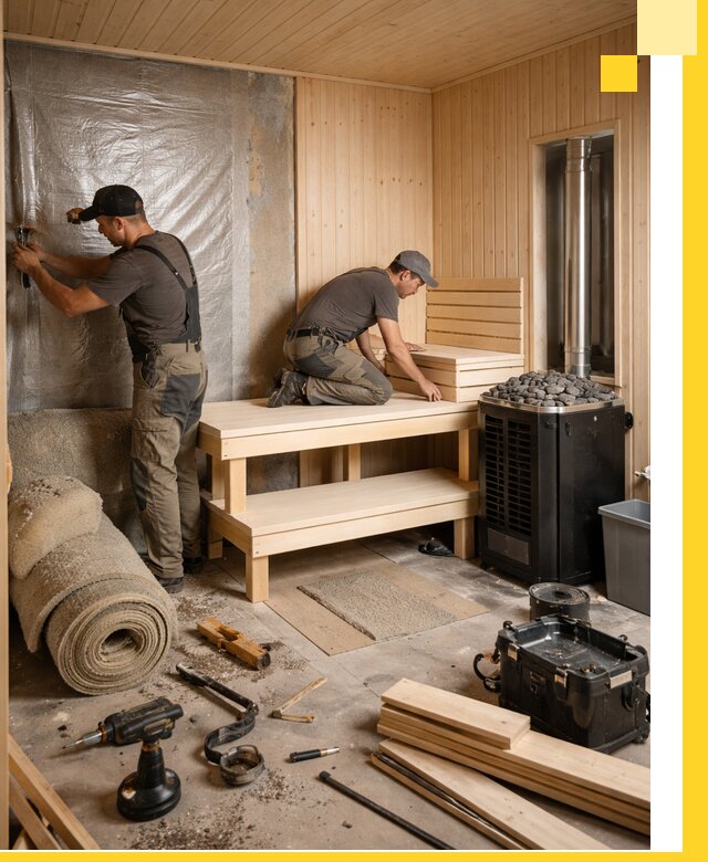 Проекты саун под ключ в Киржаче дизайн и строительство