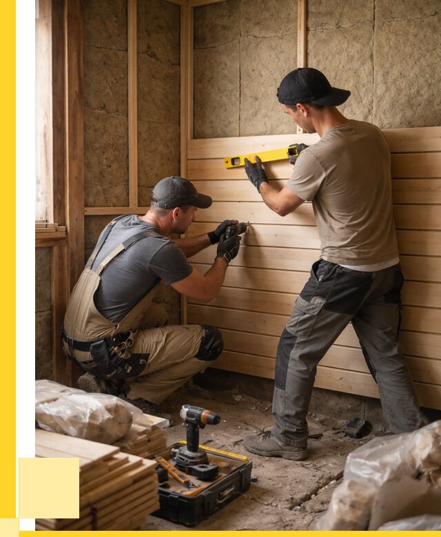 Ремонт саун в Киржаче под ключ от 20620 р. сейчас ЭриданКрж