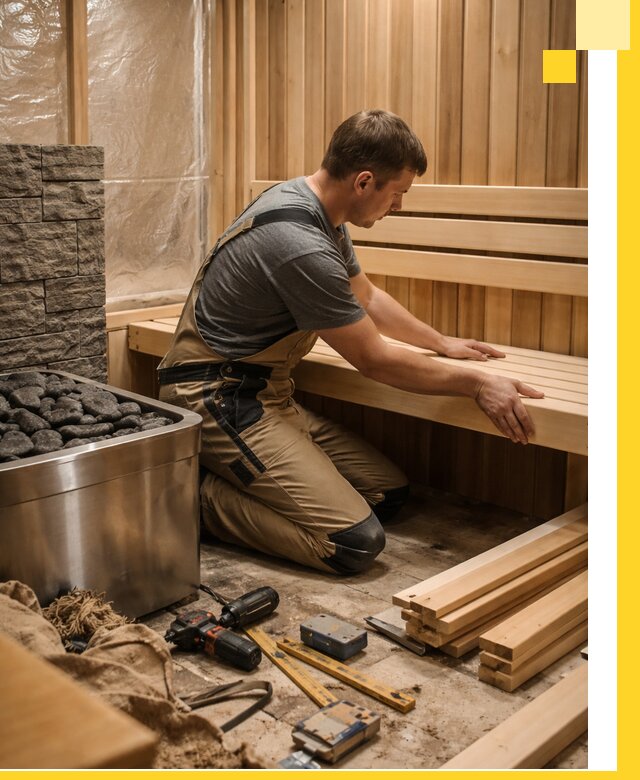 Сауны для дома под ключ с проектированием и монтажом в Киржаче