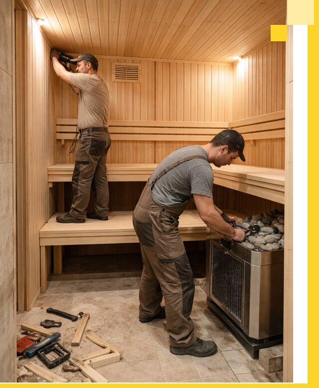 Купить сауну под ключ в Киржаче с монтажом и гарантией