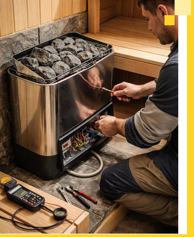 Продажа и установка электрокаменок для саун в Киржаче